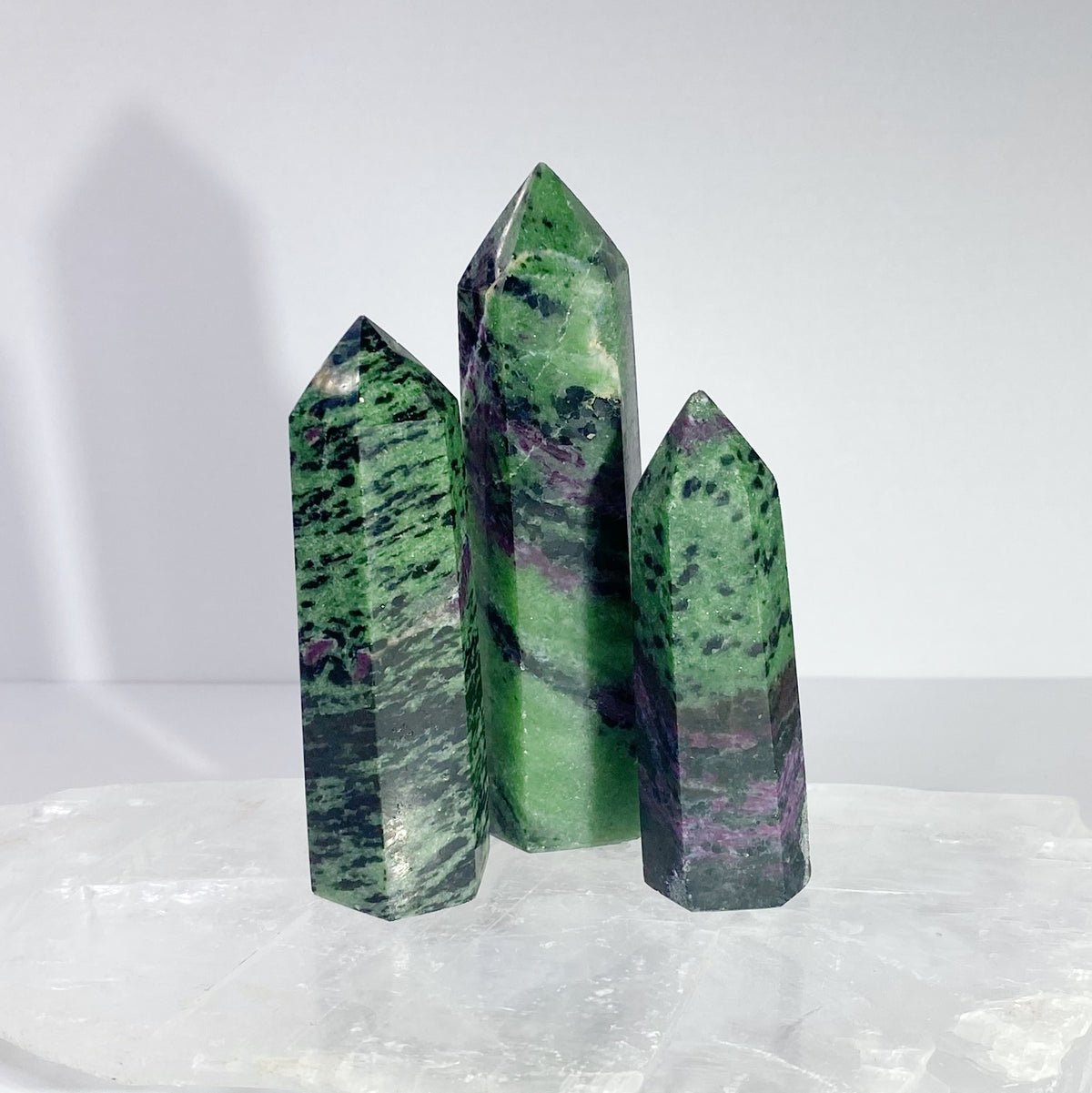 Ruby in Zoisite Points