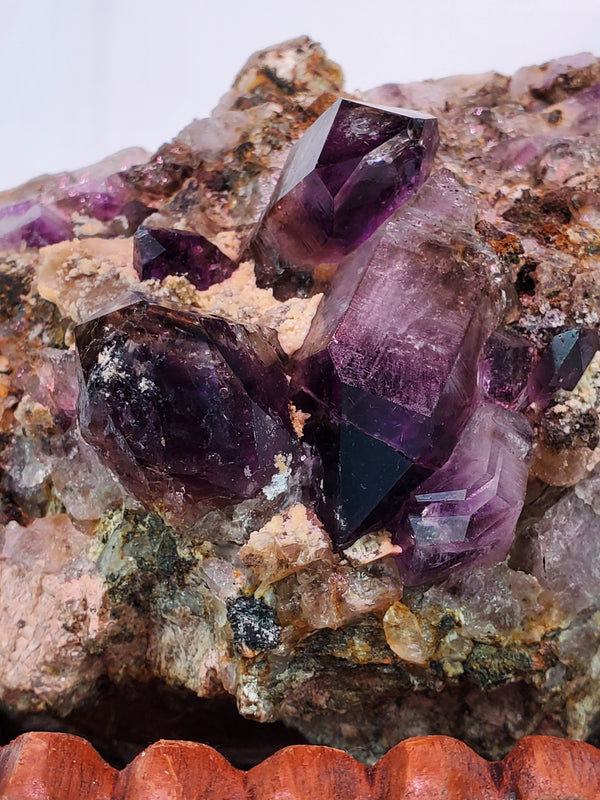 Natural Brandberg Quartz Cluster from Namibia