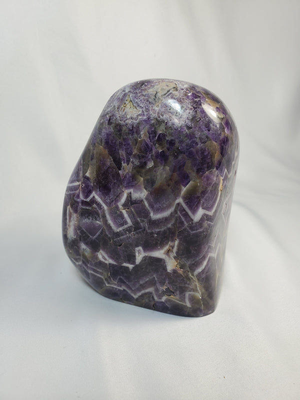 Polished Amethyst Quartz Crystal Freeform from Zambia - Extra Large