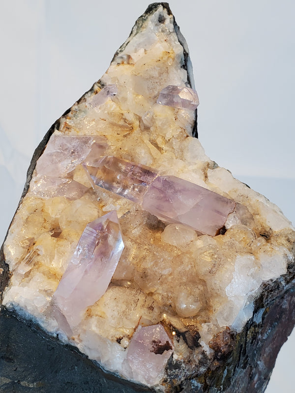 Natural Brandberg Quartz Cluster from Namibia