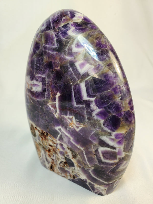 Polished Amethyst Quartz Crystal Freeform from Zambia - Extra Large