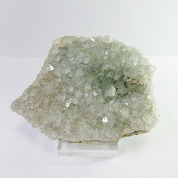 Pale Green-Blue Fluorite on Matrix