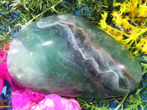 Rainbow Fluorite Standing Freeform from Fish River Canyon, Namibia