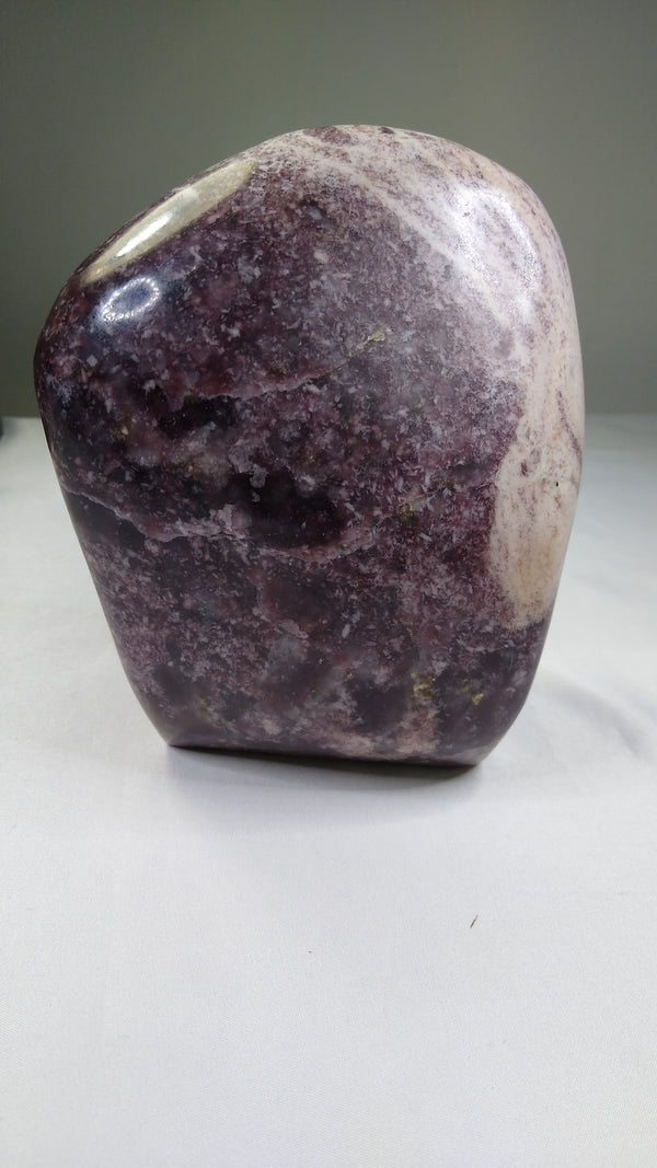 Polished Lepidolite Standing Freeform from Madagascar - Extra Large