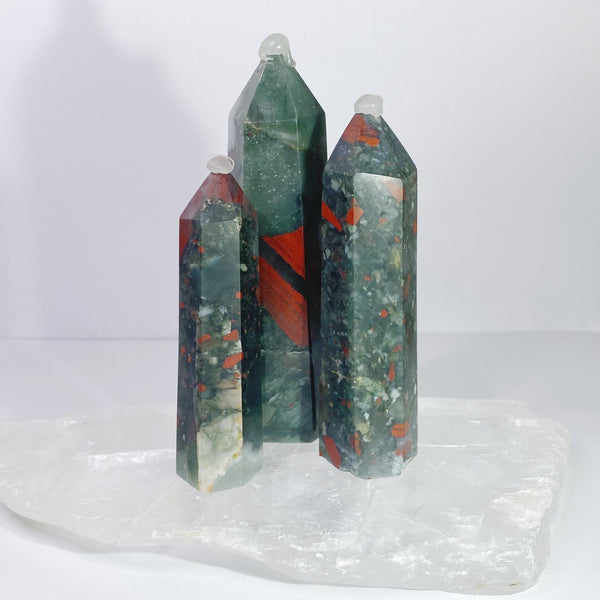 African Bloodstone Points