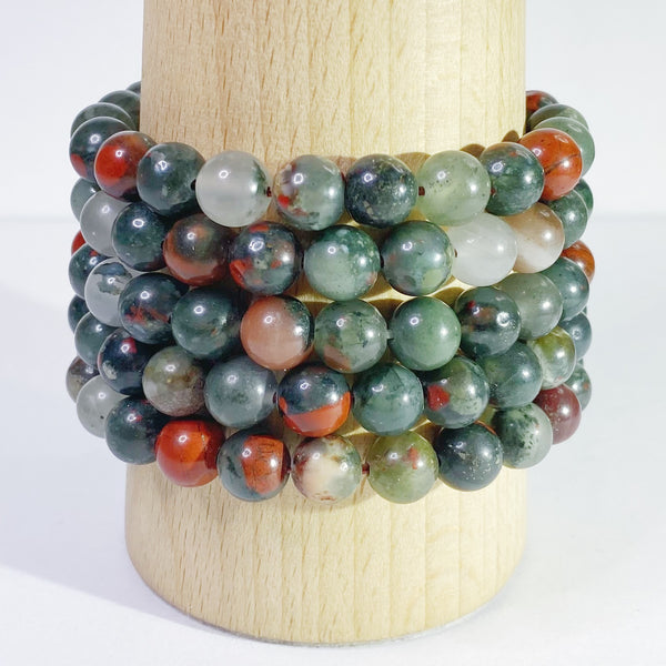 African Bloodstone Bracelet