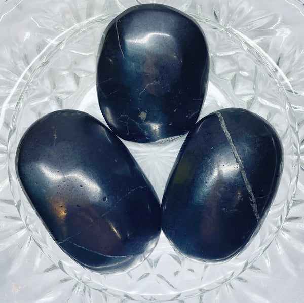 Shungite Palm Stones