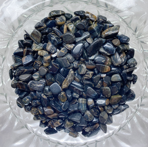 Blue Tigers Eye Chips