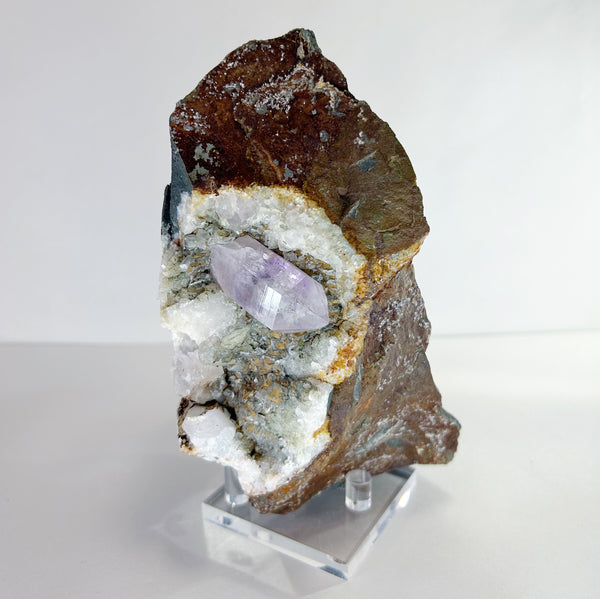 Natural Brandberg Quartz Cluster from Namibia