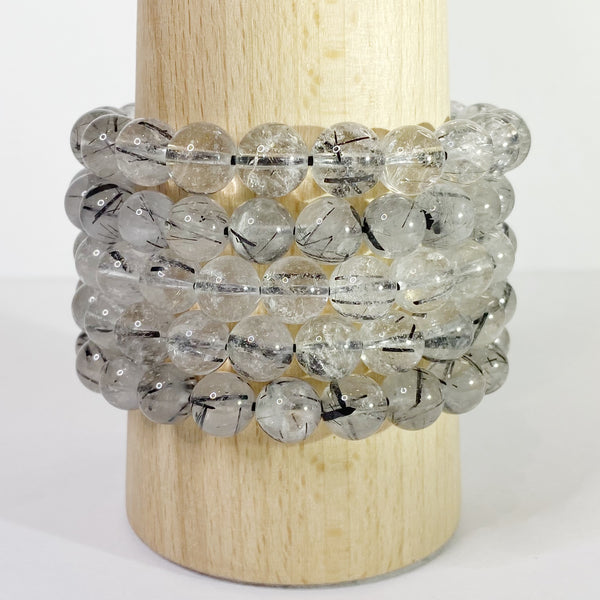 Tourmalinated Quartz Bracelet