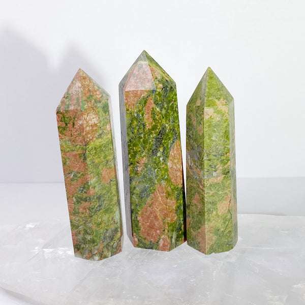 Unakite Points